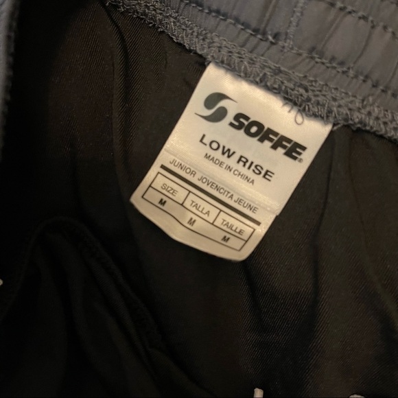 Soffe Gray Low Rise Athletic Shorts - Picture 2 of 3